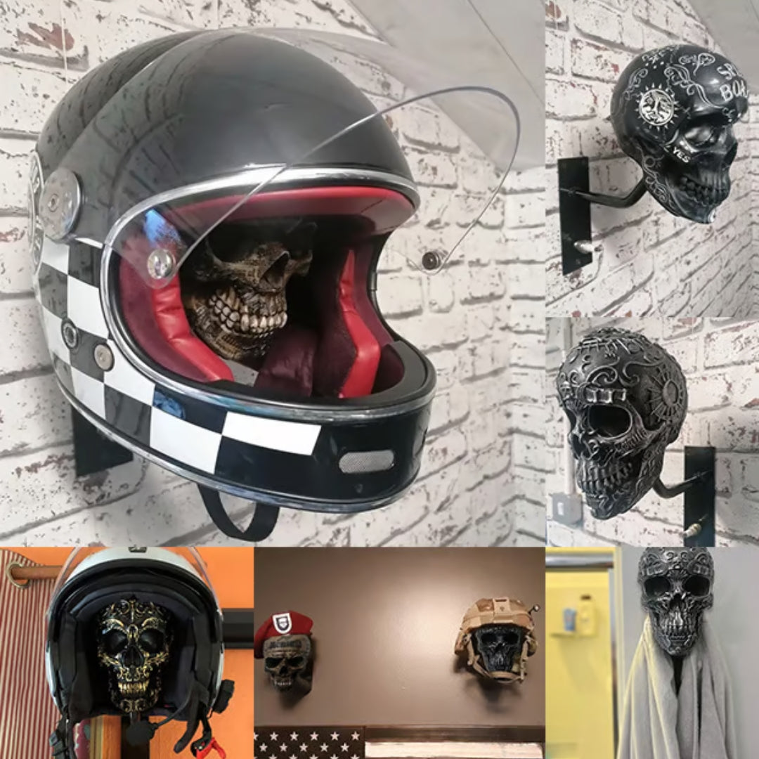 Helmet Holder - Wall Mount for Helmet and Jacket