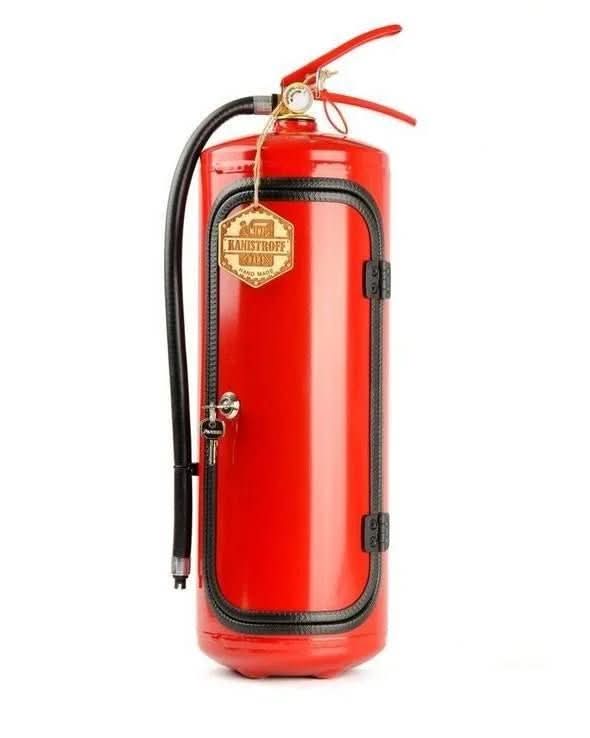 Hidden Fire Bar – Fire Extinguisher Novelty Mini-Bar for Stylish Drink Storage