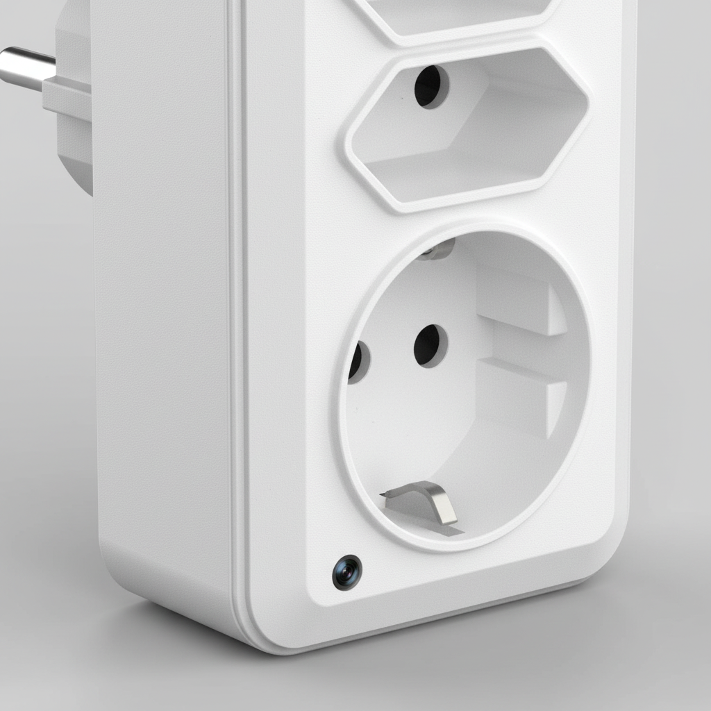 Hidden Wi-Fi Socket Camera