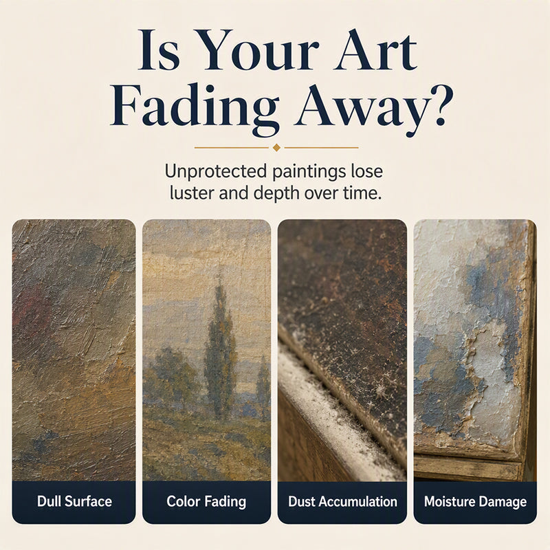 High-Gloss Acrylic Finish Painting Varnish for Oil Paintings