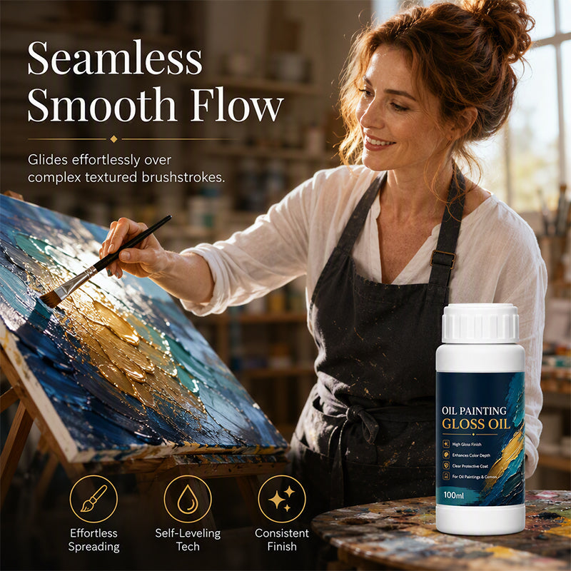 High-Gloss Acrylic Finish Painting Varnish for Oil Paintings