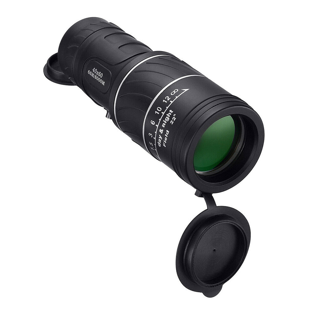 High-Power Monocular Telescope - 10–300X Zoom, Night Vision, Waterproof, Smartphone Adapter Compatible