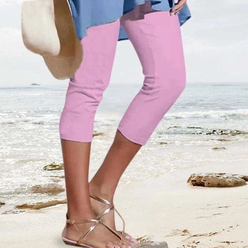 High-Waisted Autumn Stretch Pants
