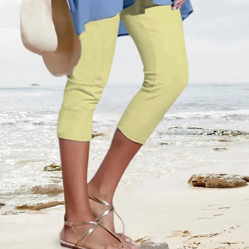 High-Waisted Autumn Stretch Pants