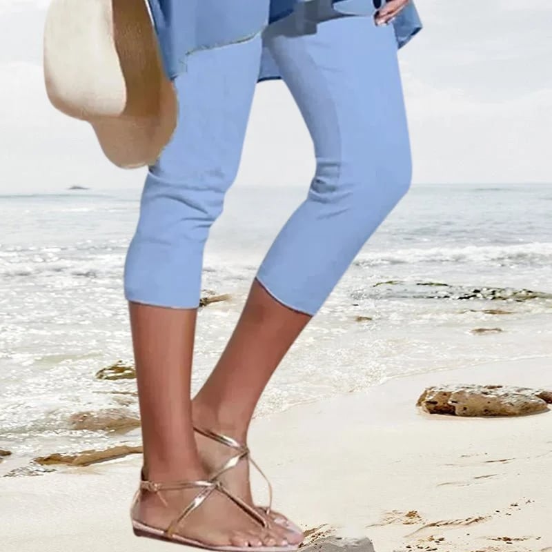 High-Waisted Autumn Stretch Pants