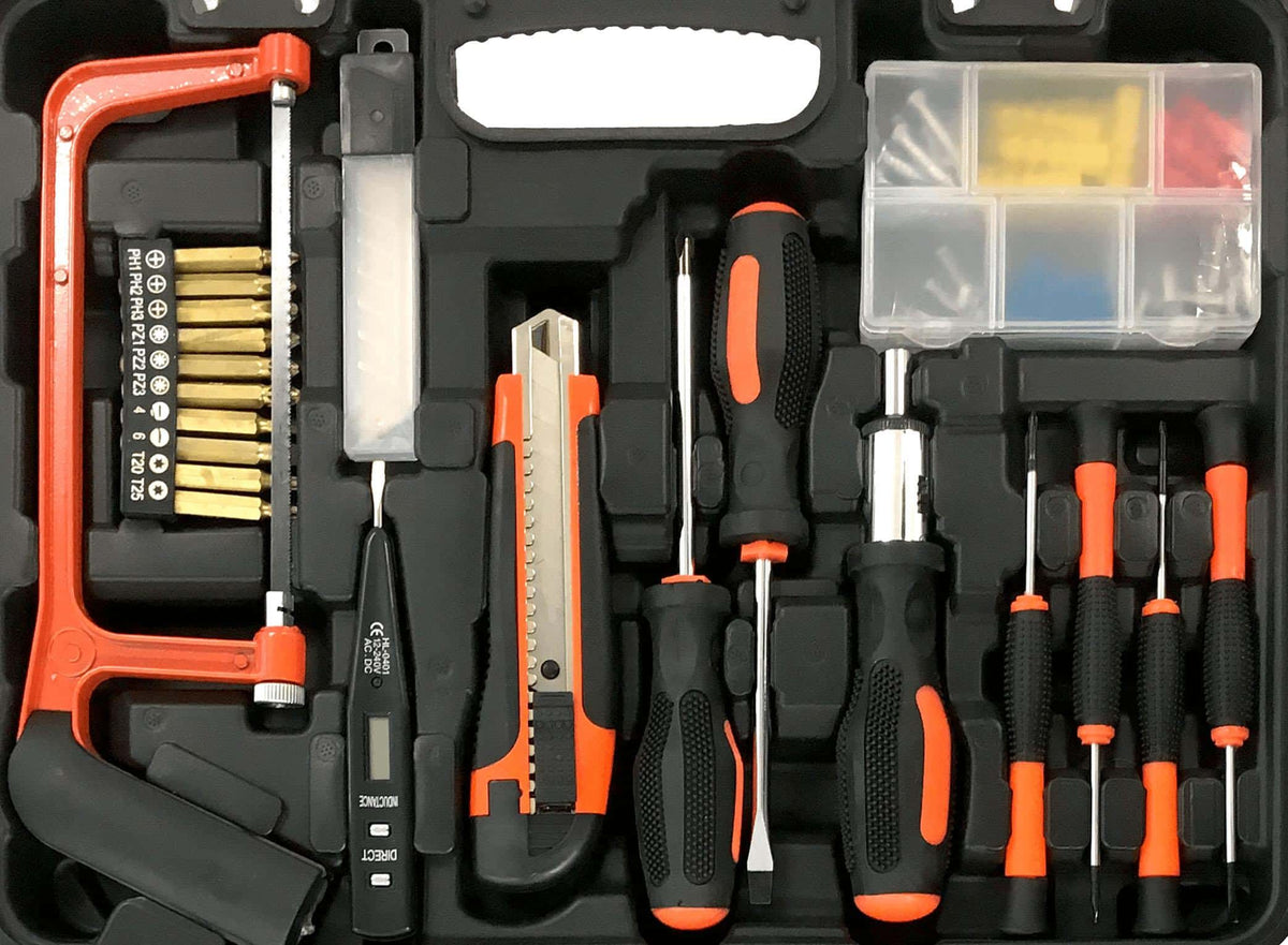 Household Tool Set - Multi-Purpose Set - 21 Pieces