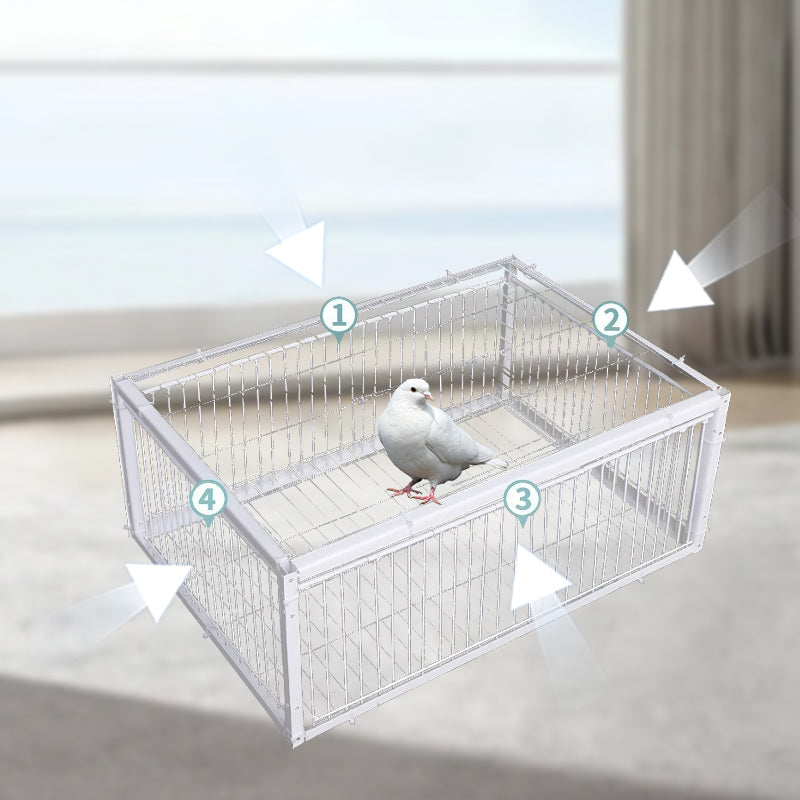 Humane Bird Trap with 2 or 4 Entrances for Safe and Effective Control