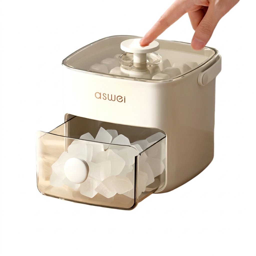 Ice Cube Mold with Storage Container