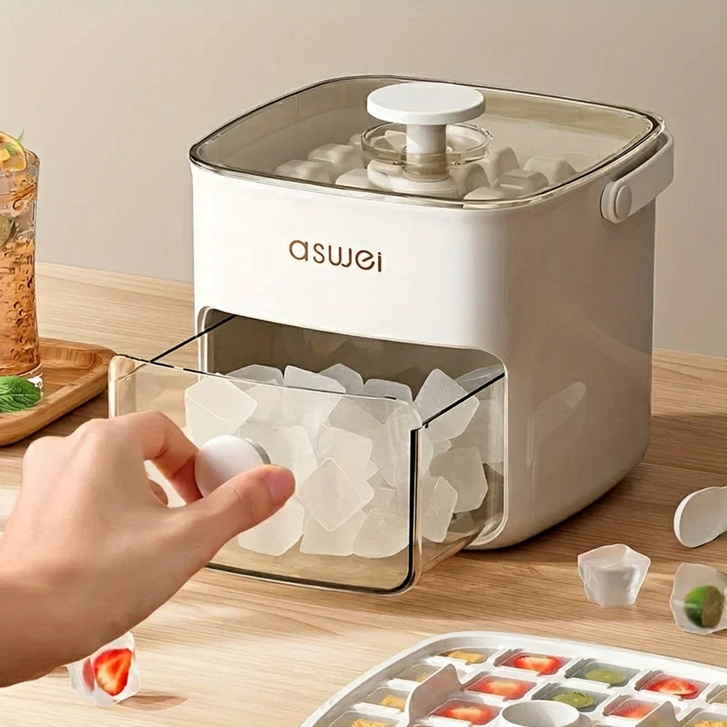 Ice Cube Mold with Storage Container