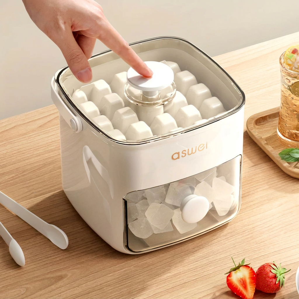 Ice Cube Mold with Storage Container
