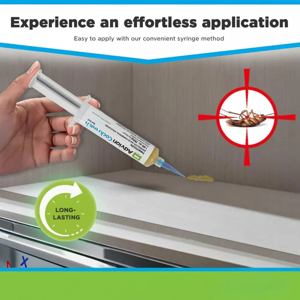 Indoor Cockroach Control Gel Syringe for Pest Elimination