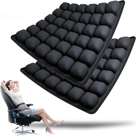 Inflatable Travel Pillow with Ergonomic Pressure Relief