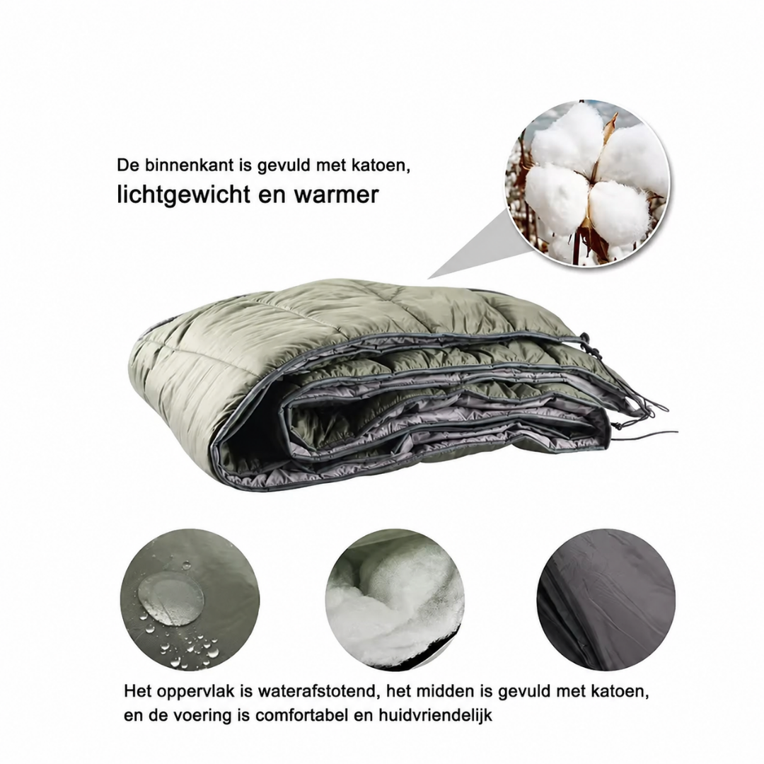 Insulated Hammock Underquilt for Camping