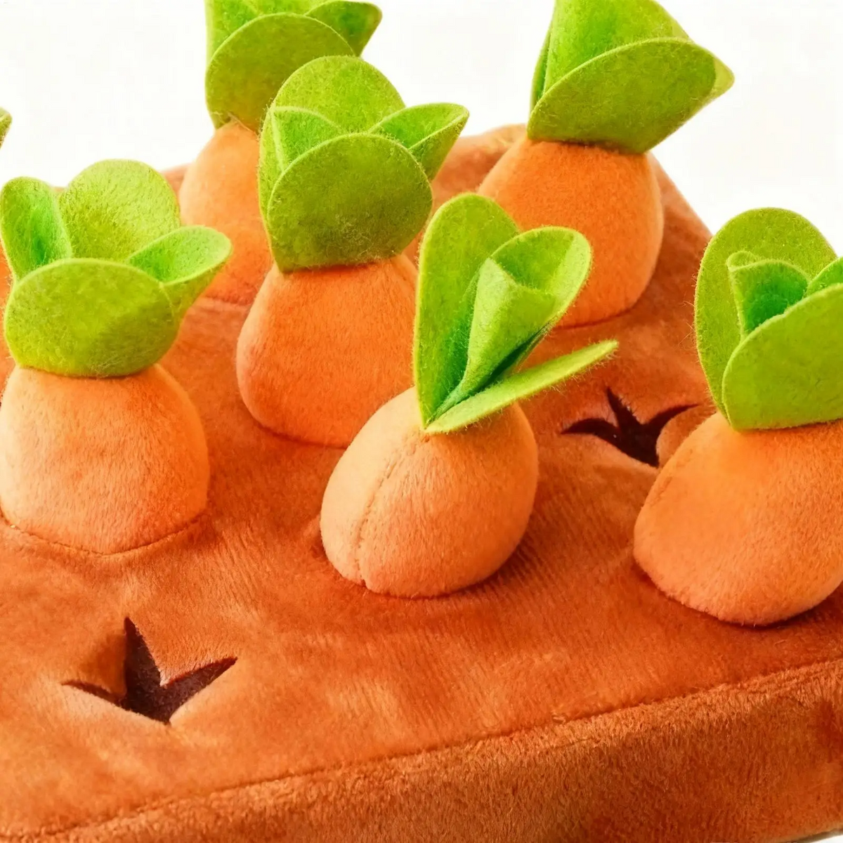 Interactive Carrot Puzzle Snuffle Board