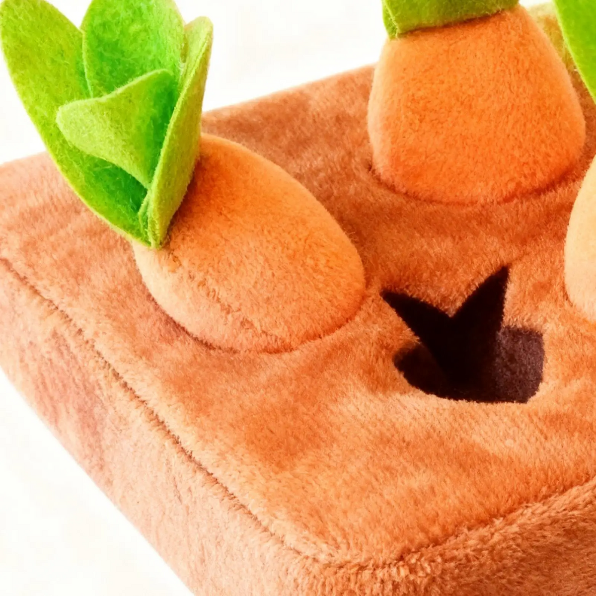 Interactive Carrot Puzzle Snuffle Board