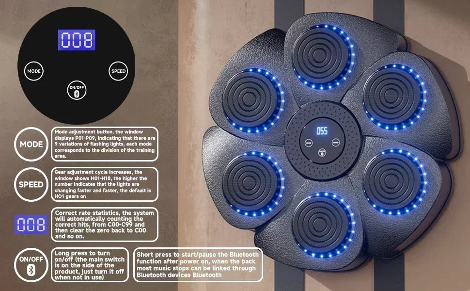 Interactive Smart Boxing Machine