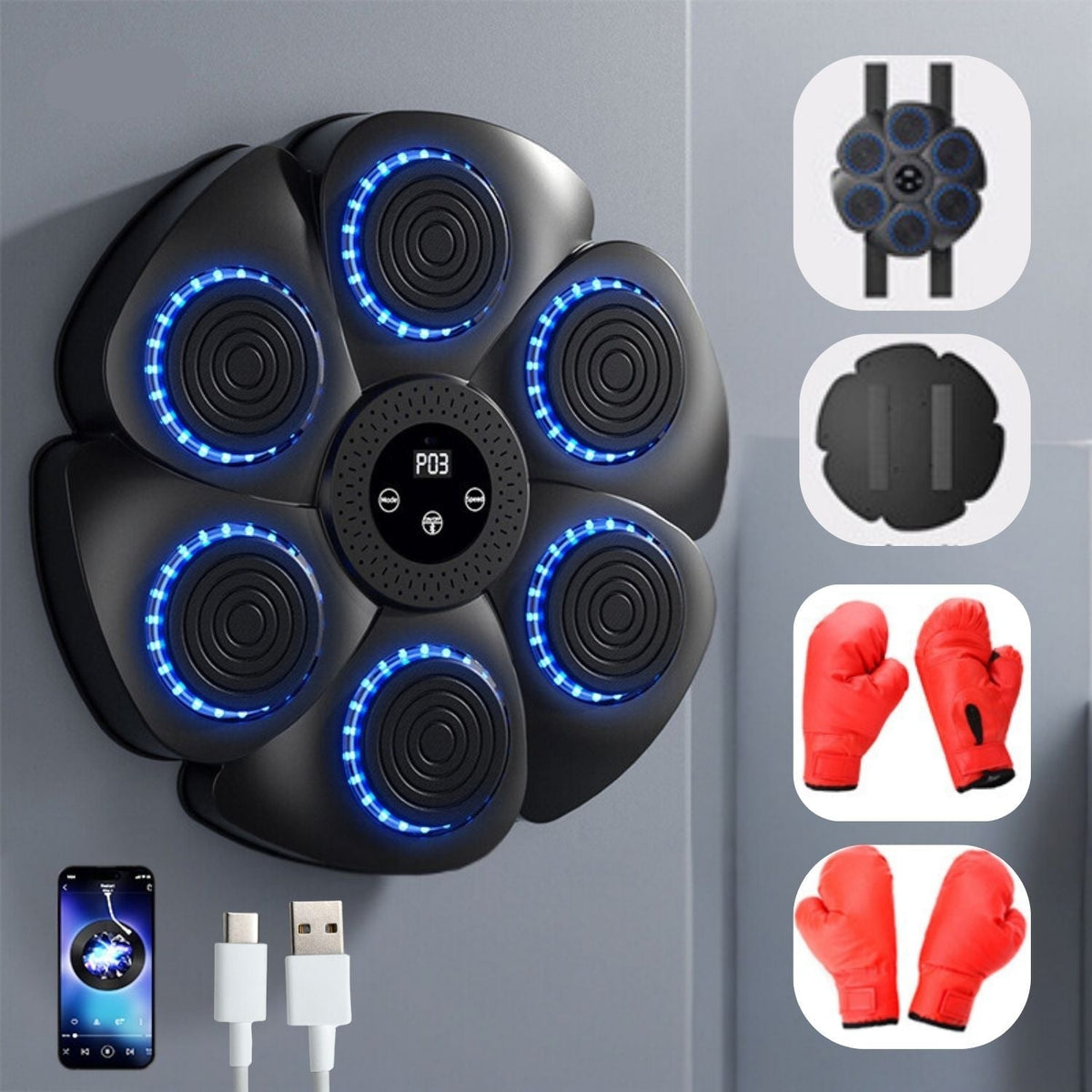 Interactive Smart Boxing Machine – PunchTech