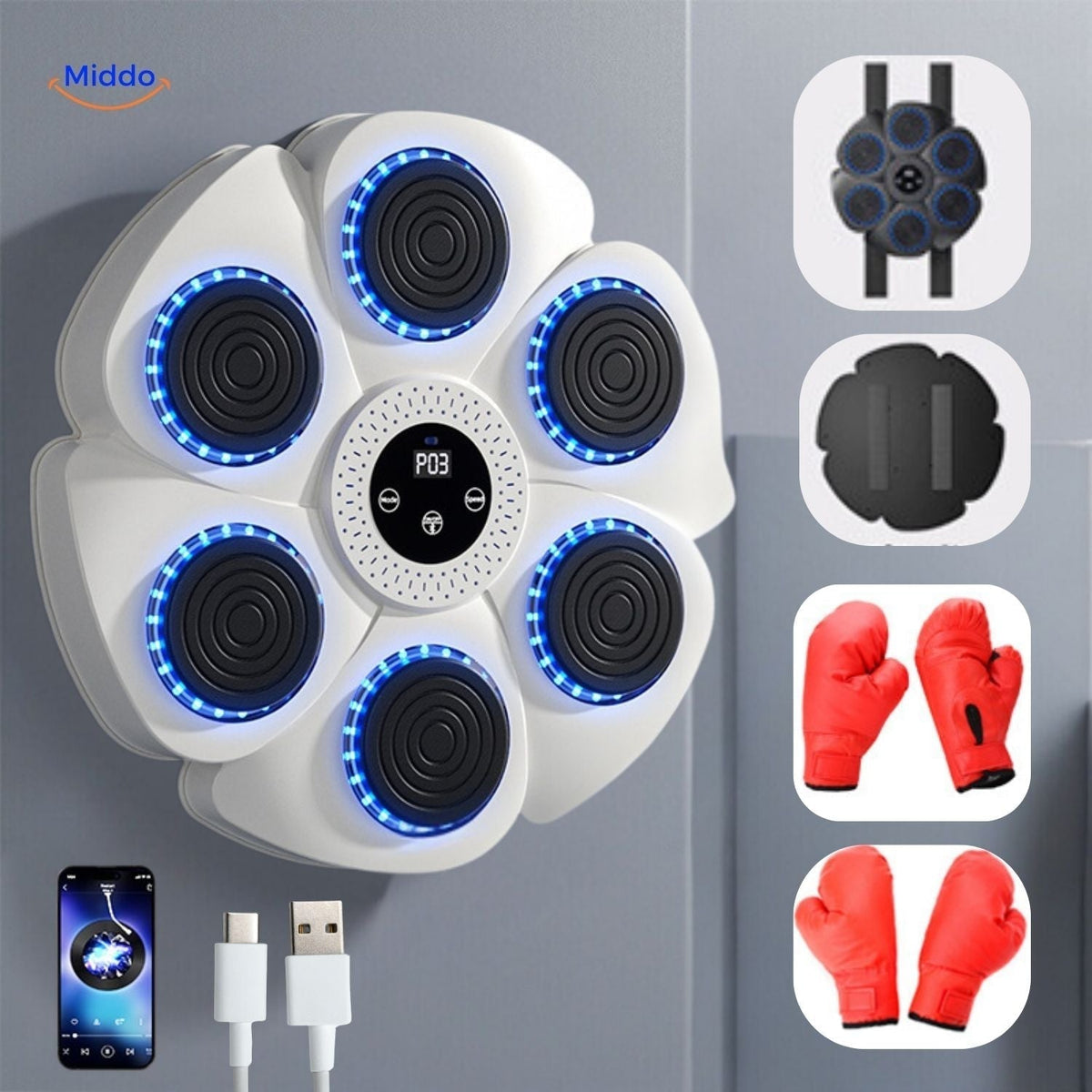 Interactive Smart Boxing Machine – PunchTech