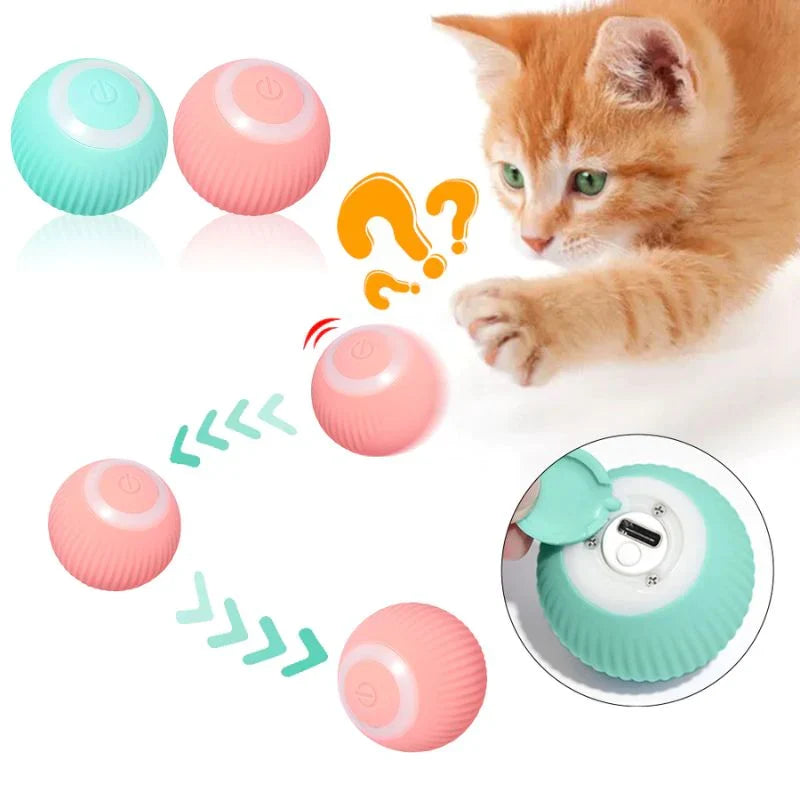 Interactive Smart Rolling Pet Ball