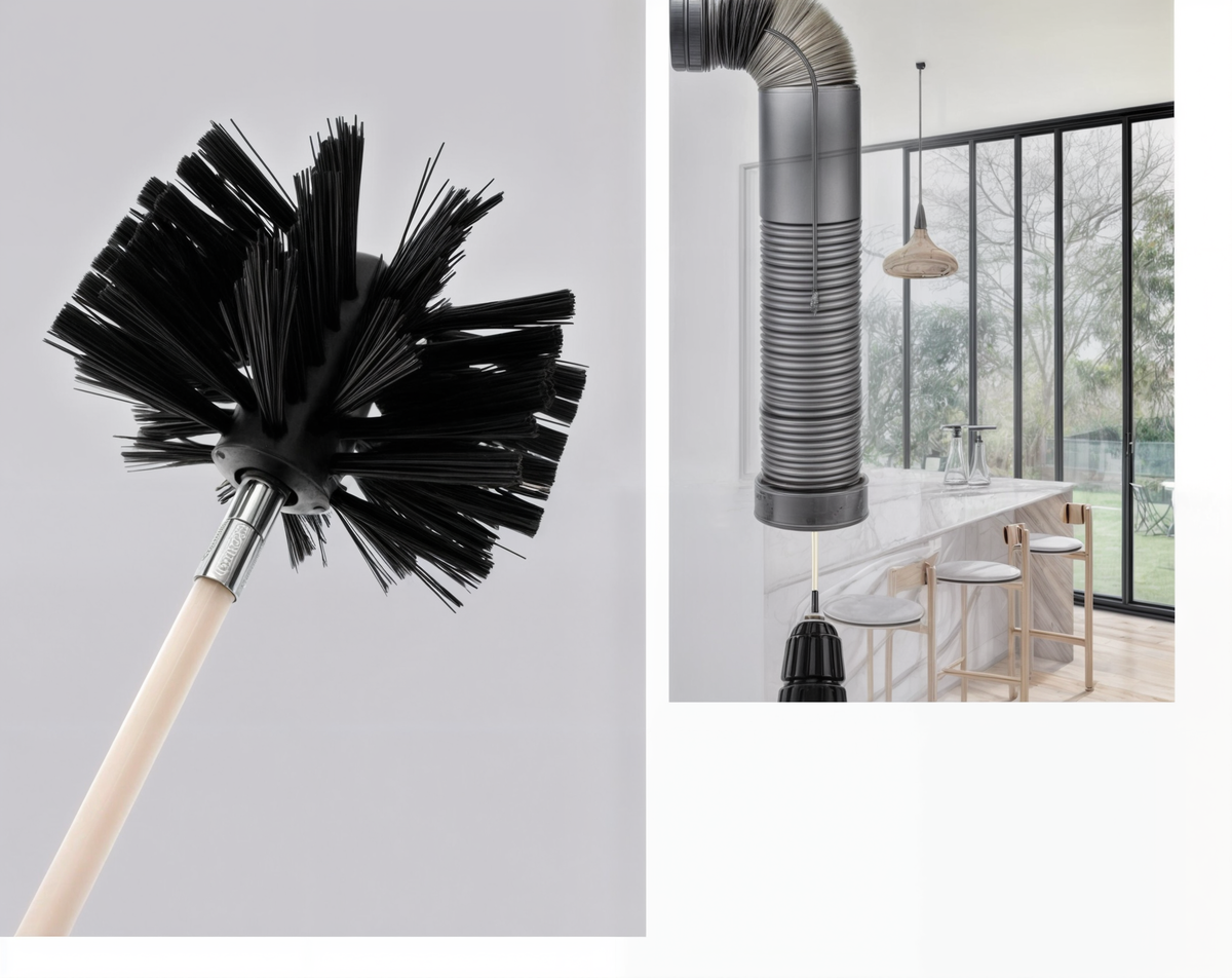 Internal Pipe Rotary Cleaning Brush