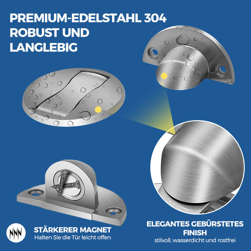 Invisible Stainless Steel Magnetic Door Stop