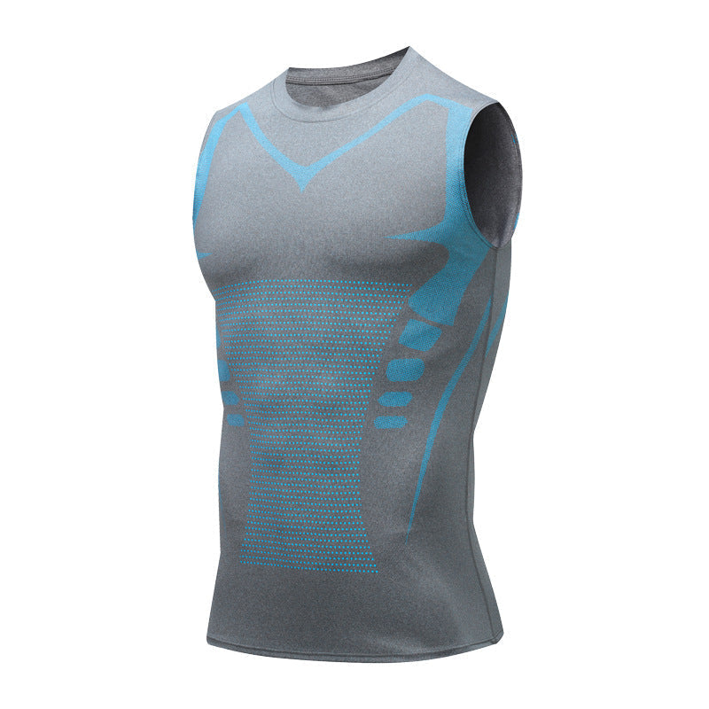 Ionic Body Shaping and Posture Support Compression Tank Top