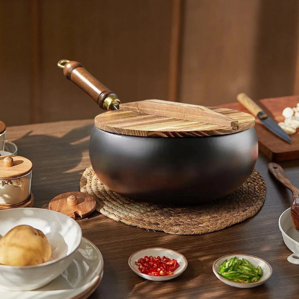 Iron Wok - Non-Stick, Without Toxic Coating