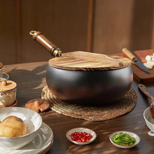 Iron Wok - Non-Stick, Without Toxic Coating