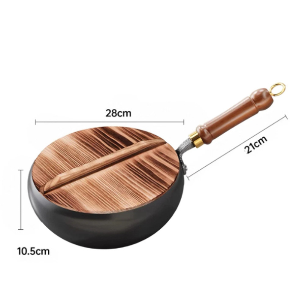 Iron Wok - Non-Stick, Without Toxic Coating