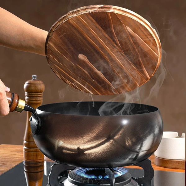 Iron Wok - Non-Stick, Without Toxic Coating