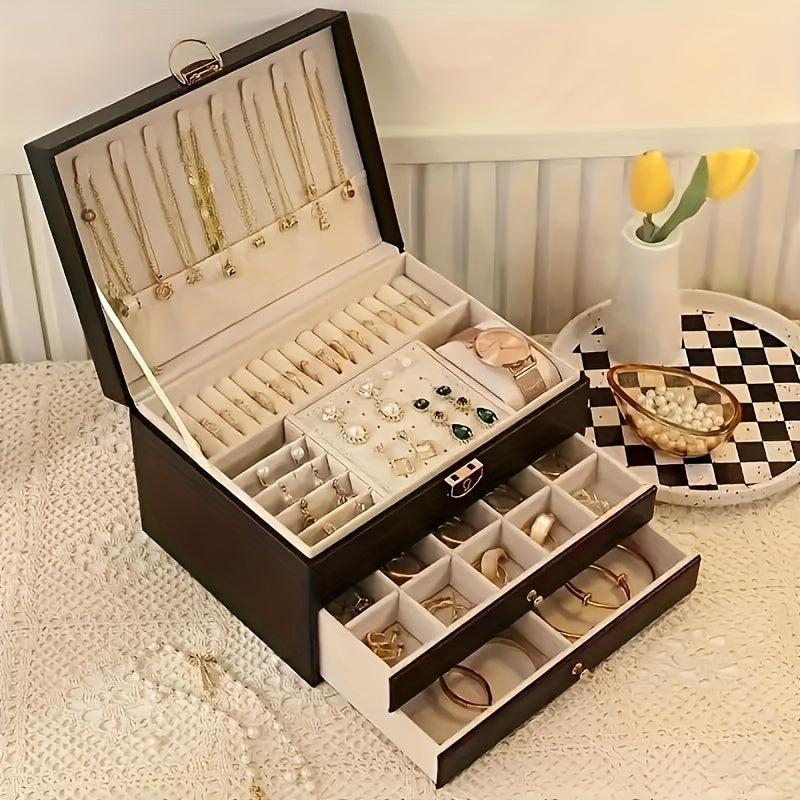 Jewelry Organizer Box – Storage Box for Necklaces, Rings, and Bracelets