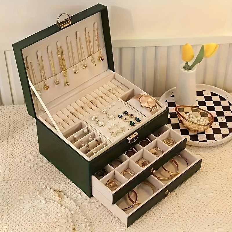Jewelry Organizer Box – Storage Box for Necklaces, Rings, and Bracelets