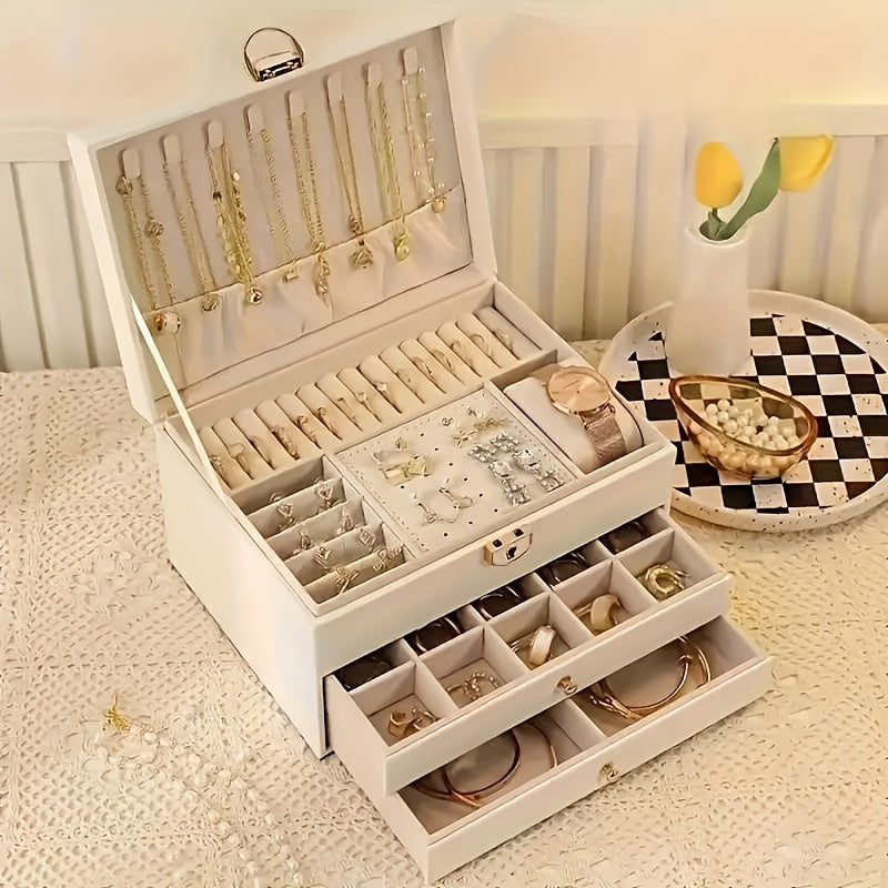 Jewelry Organizer Box – Storage Box for Necklaces, Rings, and Bracelets