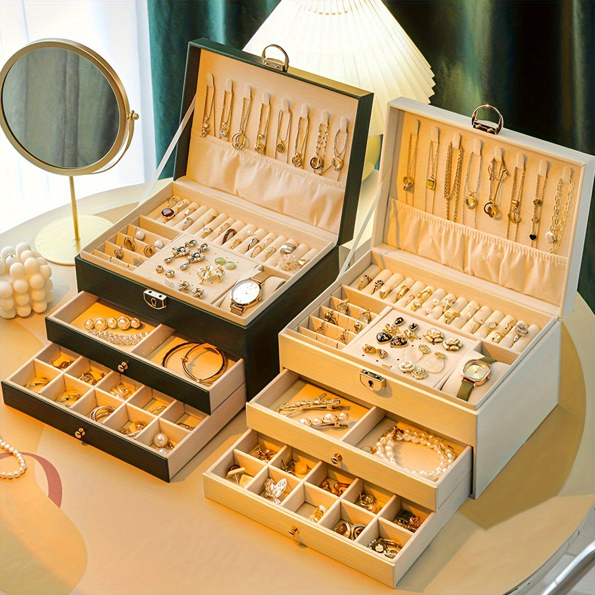 Jewelry Organizer Box – Storage Box for Necklaces, Rings, and Bracelets