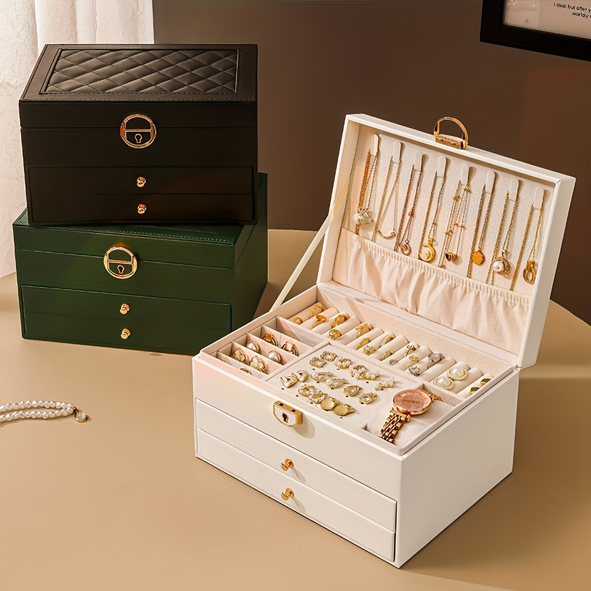 Jewelry Organizer Box – Storage Box for Necklaces, Rings, and Bracelets