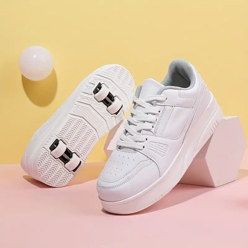 Kids' 2-in-1 Roller Skates with Removable Wheels