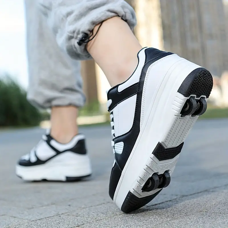 Kids' 2-in-1 Roller Skates with Removable Wheels