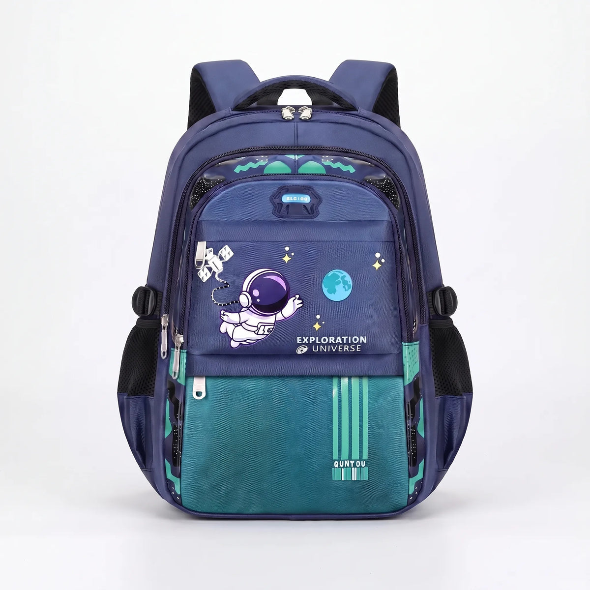 Kids' Astronaut School Backpack with Multiple Compartments