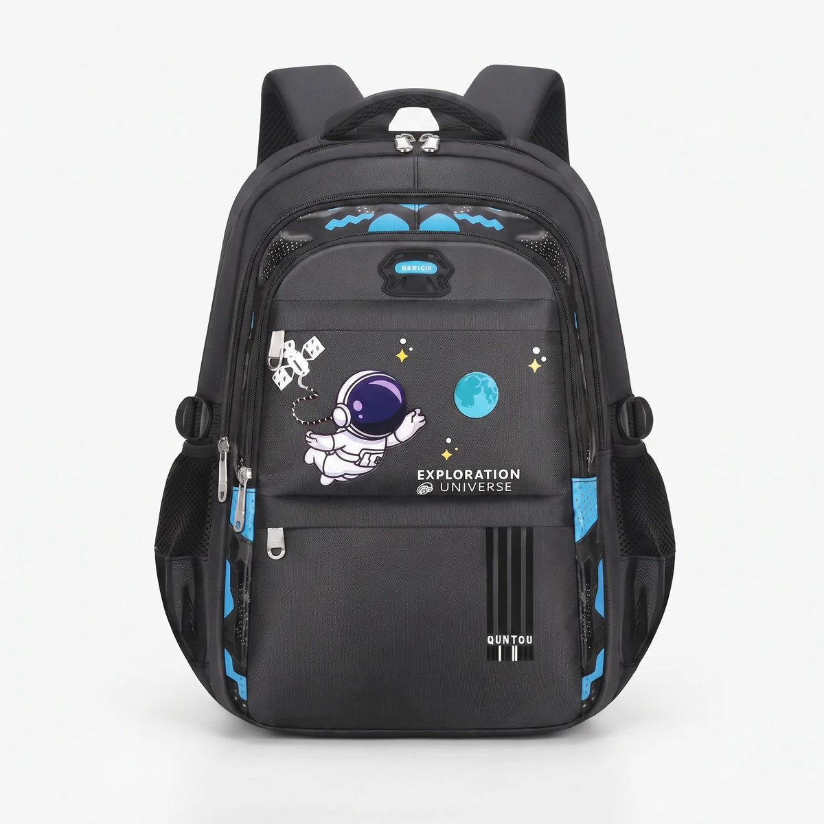 Kids' Astronaut School Backpack with Multiple Compartments