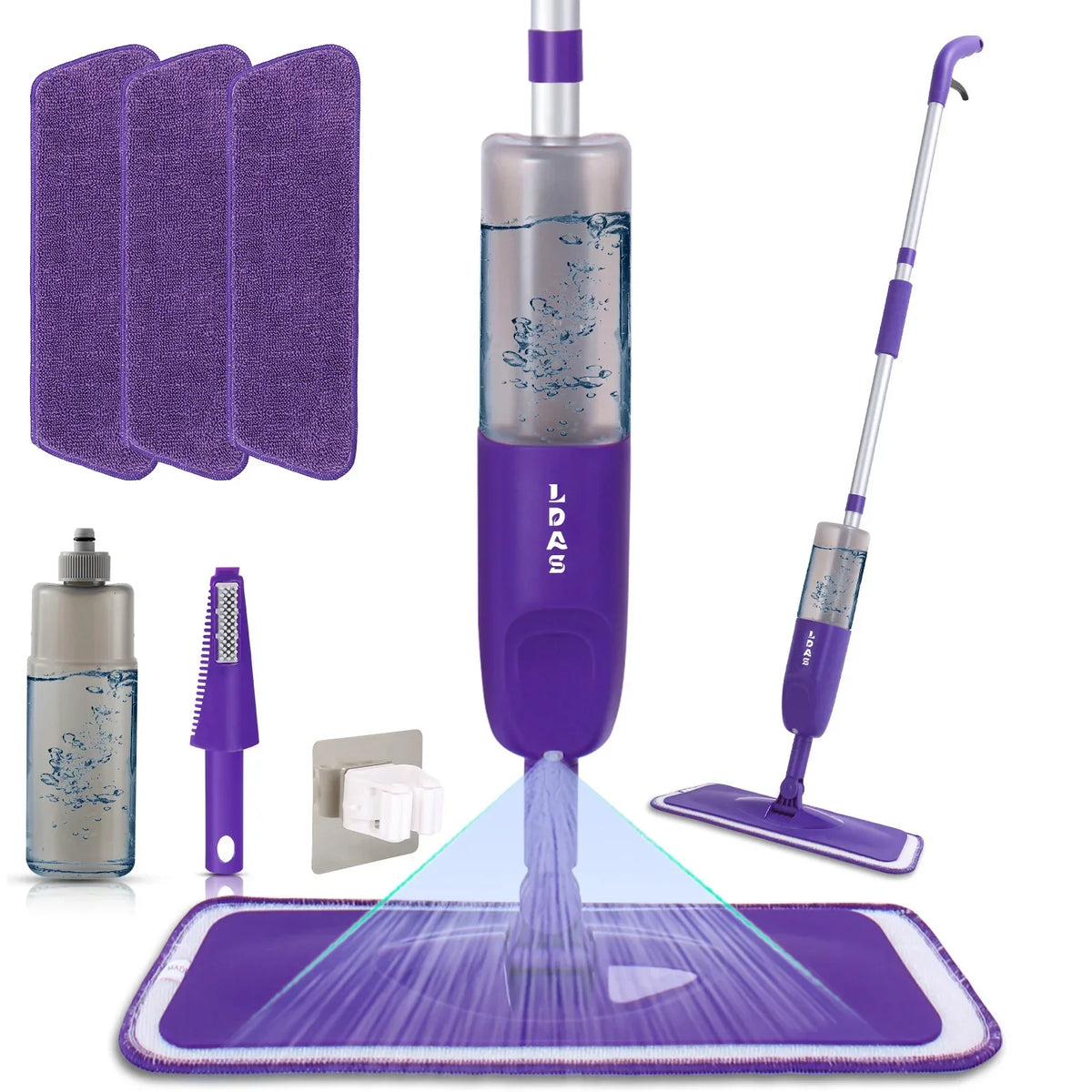Kitchen Spray Mop for Tile and Wood Floors