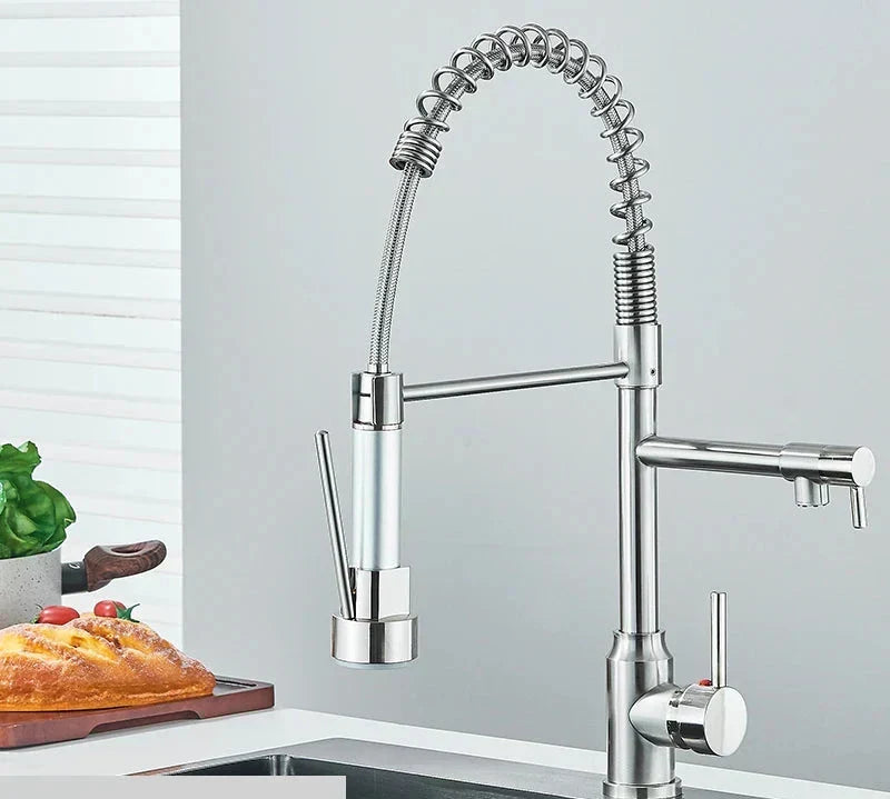 Kitchen Tap with 360° Swivel Spout