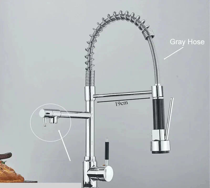 Kitchen Tap with 360° Swivel Spout