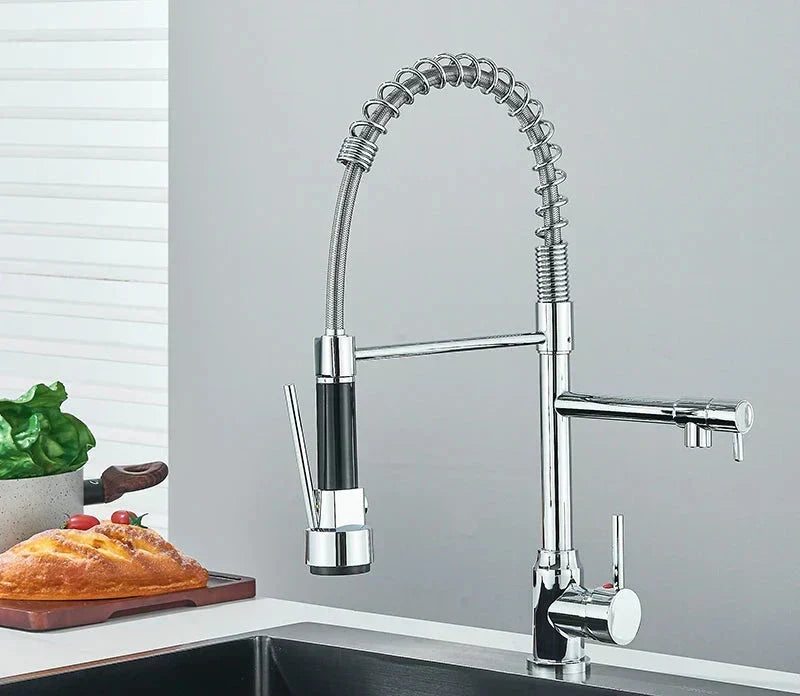 Kitchen Tap with 360° Swivel Spout