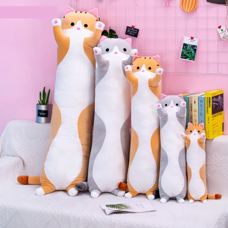 Kitty Pillow - Long Pillow for Cat Lovers