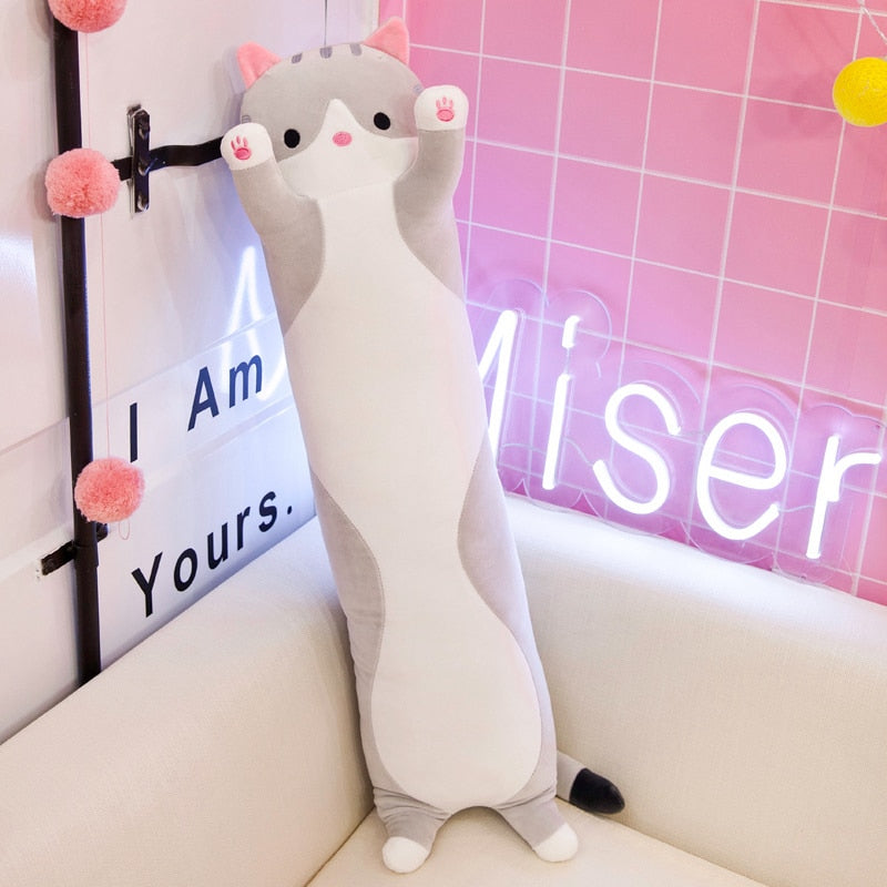 Kitty Pillow - Long Pillow for Cat Lovers
