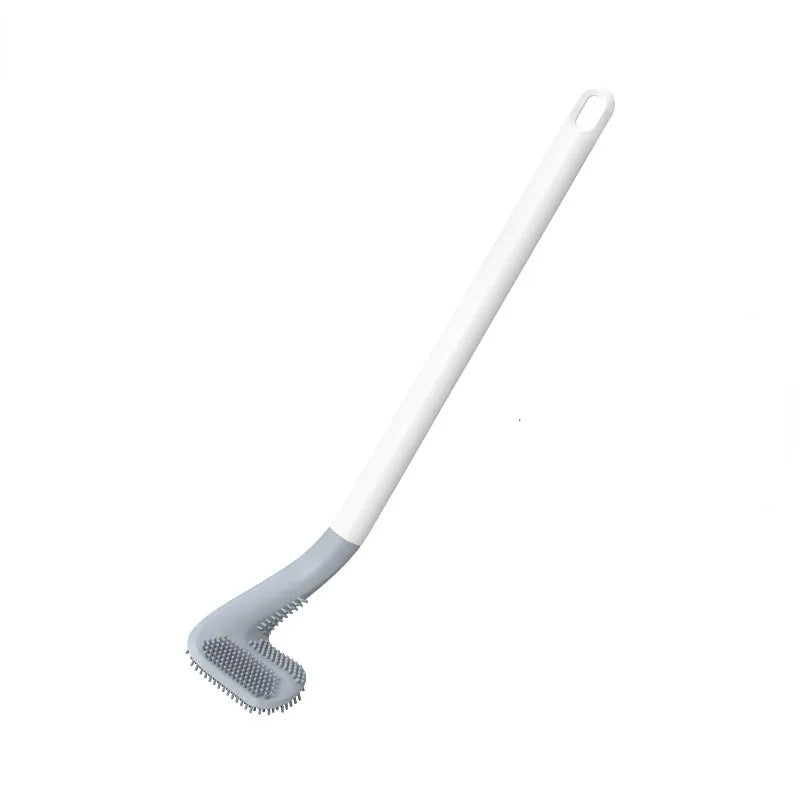 L-Shaped Toilet Brush - Hygienic & Innovative Design