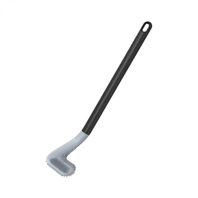L-Shaped Toilet Brush - Hygienic & Innovative Design