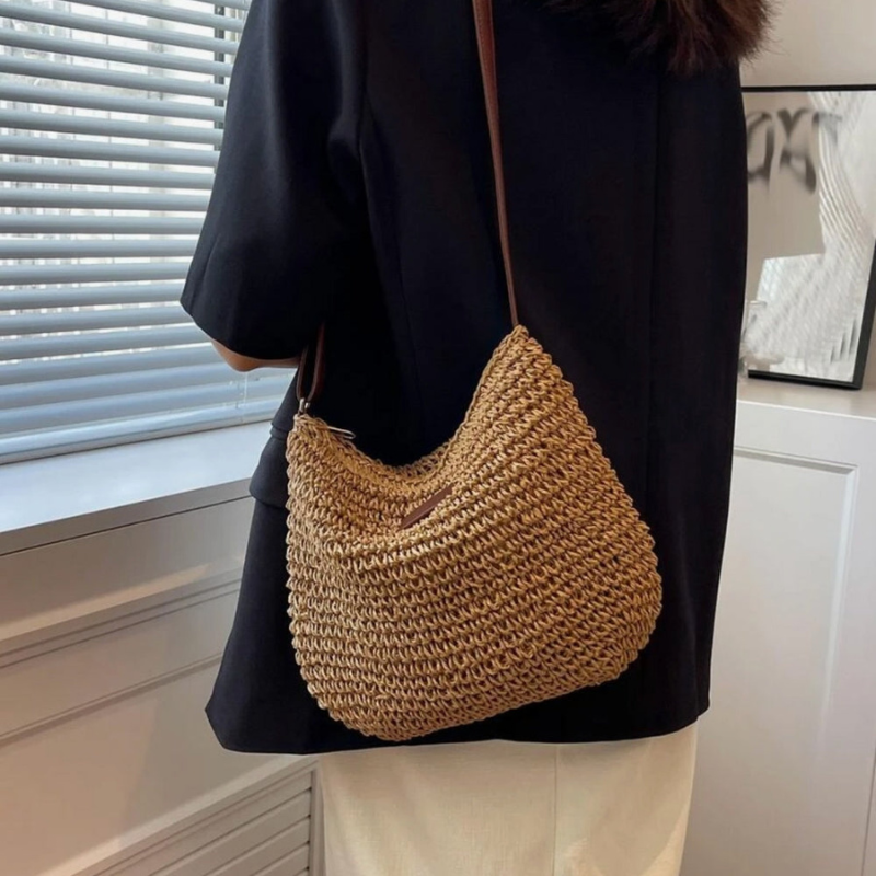 Large Capacity Crossbody Bag with Adjustable Strap