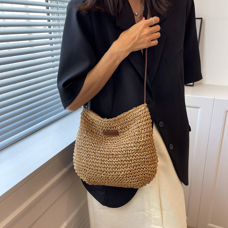 Large Capacity Crossbody Bag with Adjustable Strap