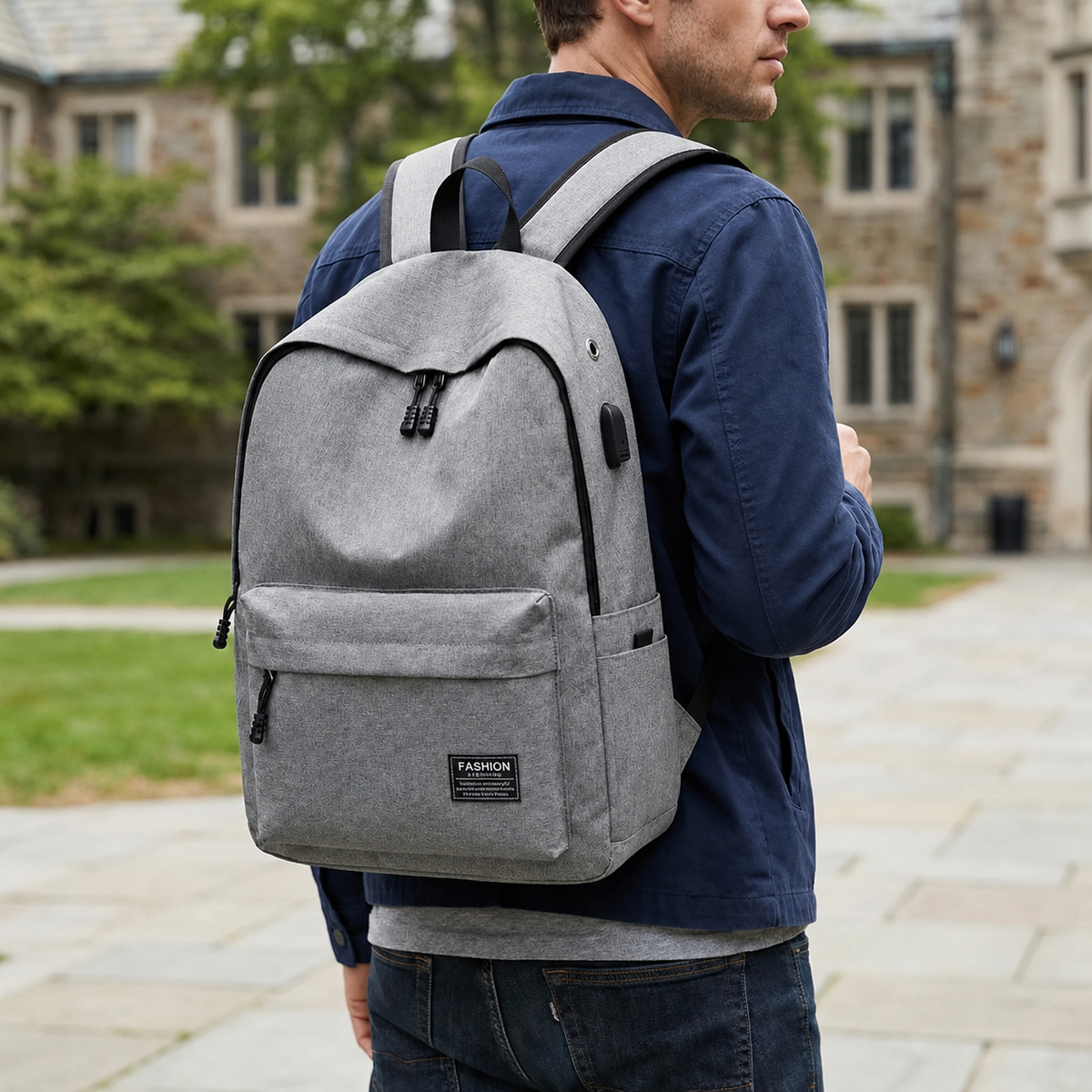 Large-Capacity Minimalist Backpack